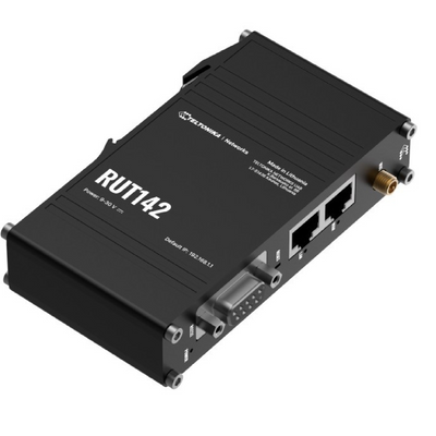 RUT142_Teltonika  WiFi маршрутизатор 1xWAN, 1xLAN, WiFi. Оснащений інтерфейсом RS232 RUT142 фото
