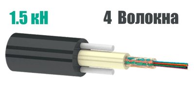 Оптичний кабель Ютекс ОКП(с1,5)Т-04 ОКП(с1,5)Т-04 фото