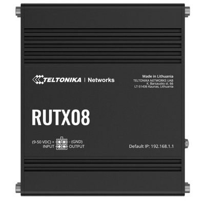RUTX08_Teltonika  100% C78  Маршрутизатор, no Wireless, 4 x Gb Ethernet, USB, 2 x I/O, VPN, Routing RUTX08 фото