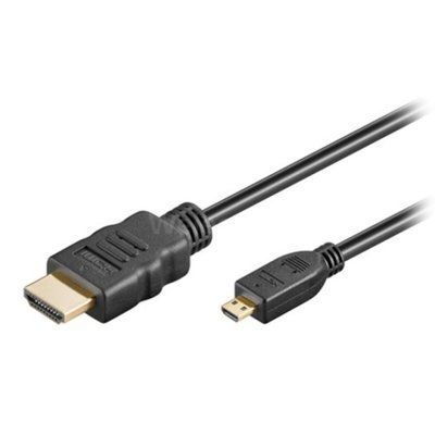 Кабель Goobay Micro-HDMI - HDMI для Raspberry Pi 2м GB1-053785 фото