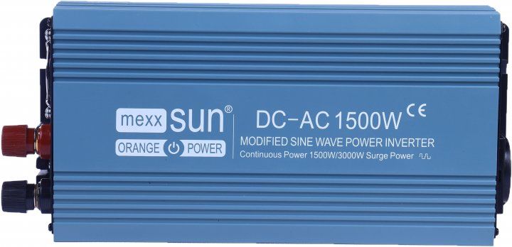 Інвертор напруги Mexxsun MXS-1500, 12V/220V, 1500W з правільною синусоїдою 29229 фото