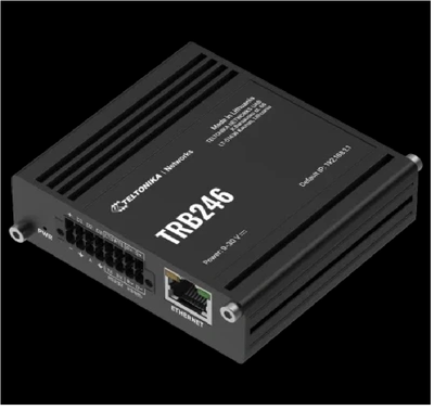 TRB246 C20  Шлюз, LTE Cat 4, 3G, 2G, 1 x Ethernet, 1 x RS485, 1 x RS232, 3 x I/O, VPN, GPS, Routing, 2 x SIM TRB246 фото