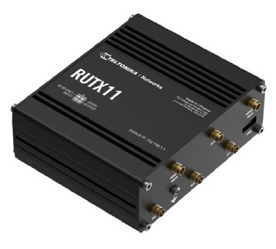 RUTM11_Teltonika Маршрутизатор, LTE Cat 6, 3G, WiFi b/g/n/ac, GPS, 4 x Gb Ethernet, USB, 2 x I/O, VPN, Routing, 2 x SIM RUTM11 фото