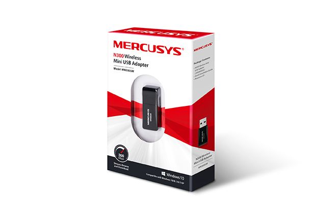 Mercusys MW300UM - беспроводной адаптер 3164403 фото